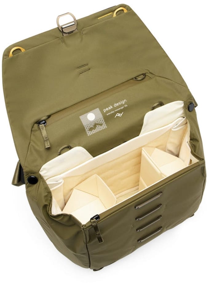 Peak Design Everyday Messenger 13L Tas - Olijfgroen