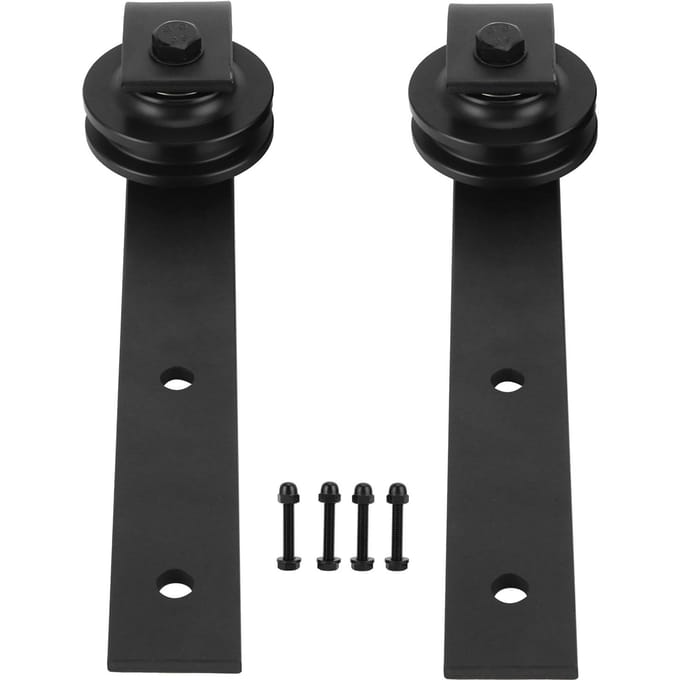 Schuifdeur Katrol Hardware Rek Hanger Rollerwiel Koolstofstaal Geruisloos