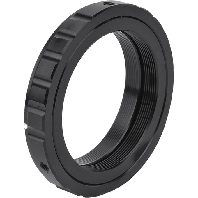 Aluminiumlegering M42X0.75 T2 Mount Camera Lens Adapter Ring voor Nikon Camera's black