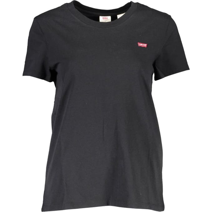 Levi's - Dames T-shirt - Kort Mouw - Zwart - XS