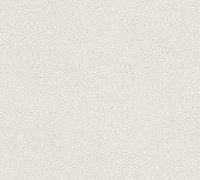 TEXTIELLOOK BEHANG | Basic Uni - Creme Wit - A.S. Création Pure Elegance