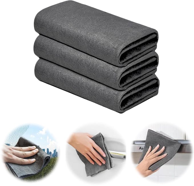 flintronic Magic Rag 20 * 25CM Grijs 3ST