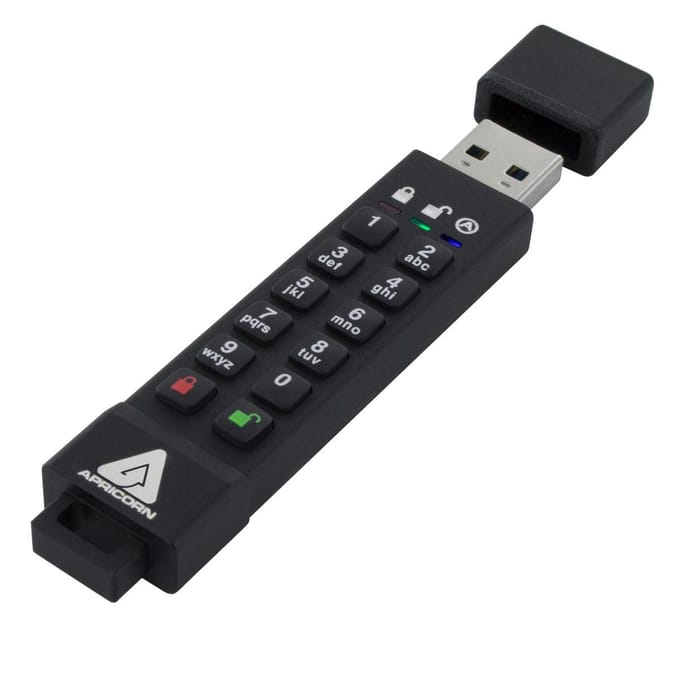 Apricorn Aegis Secure Key 3z - 64GB - USB-stick