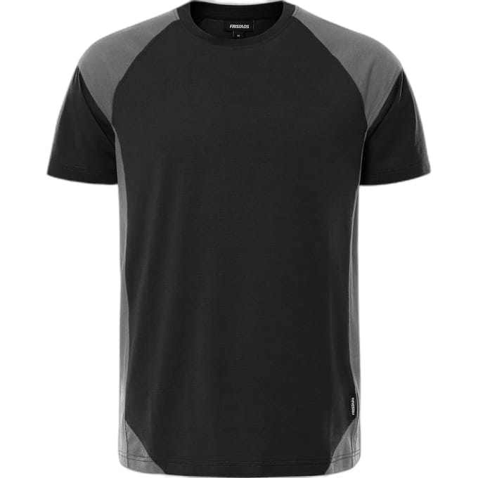 Fristads Heavy T-shirt 7046 GTM - Zwart/Grijs - L