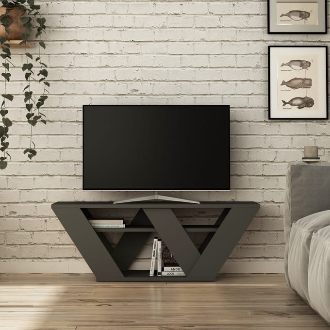 CALICOSY - Meubel TV 3 planken L110 cm - Pipralla