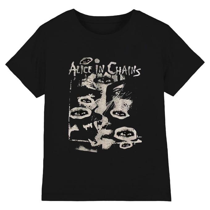T-shirt Unisexe Adulte Alice In Chains All Eyes XL noir