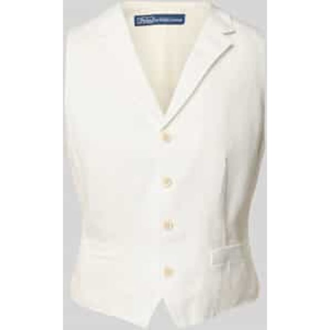 Gilet met reverskraag, model 'PAULINE'