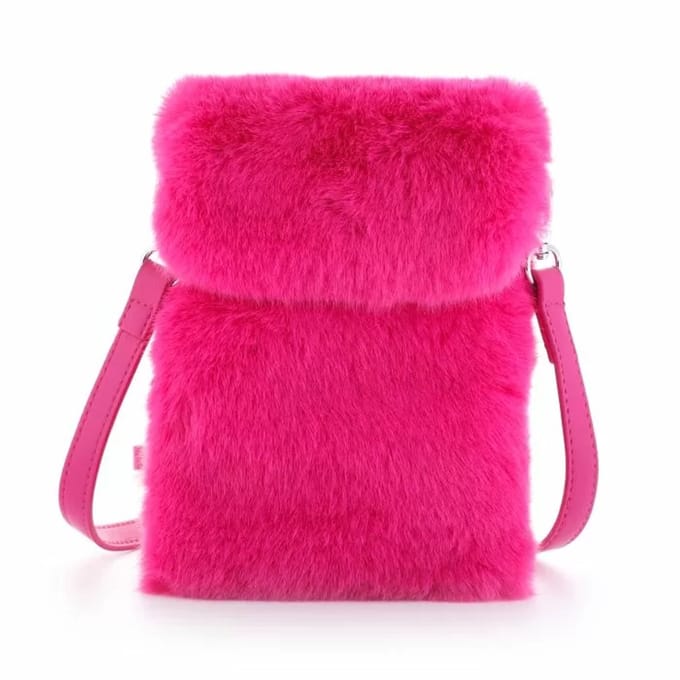 Faux fur tasje