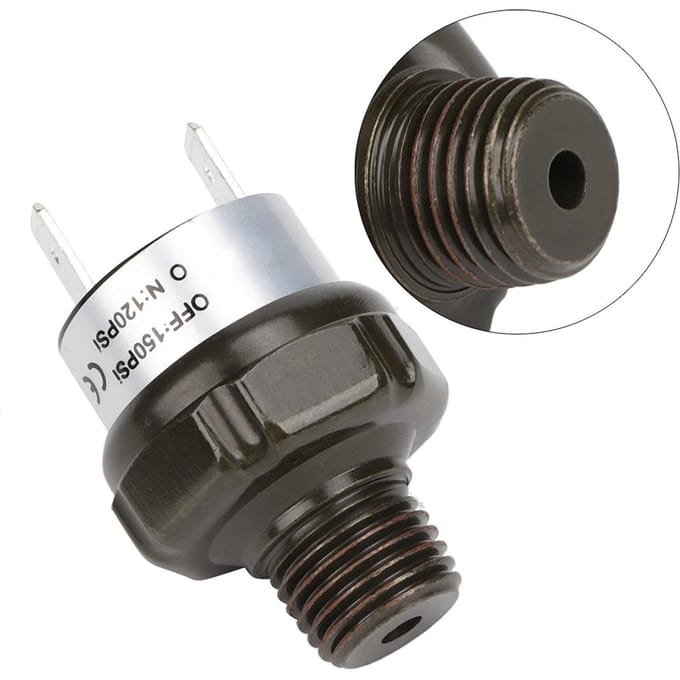 Auto Automatische Luchtcompressor Schakelaar Luchtdrukregelschakelaar NPT1 4 120 150PSI