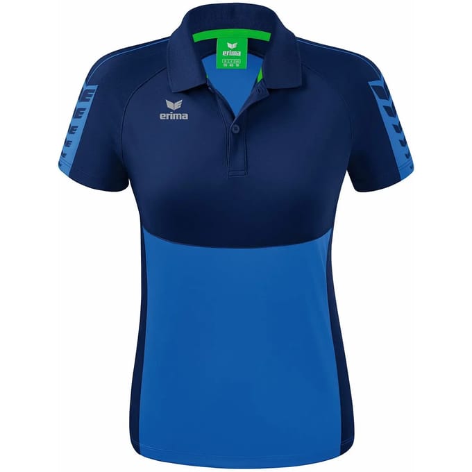 Erima Six Wings Polo Dames - New Navy / New Royal | Maat: 36
