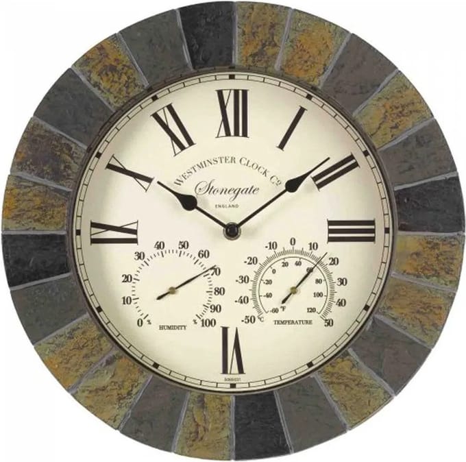Stonegate Tuinklok - 3 in 1 - 35cm