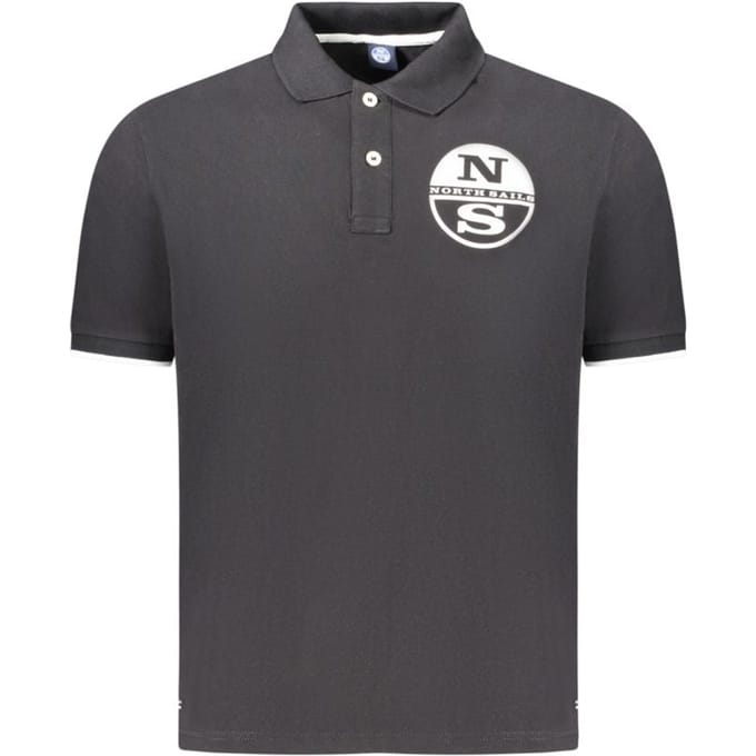 North Sails Zwart Katoenen Heren Polo