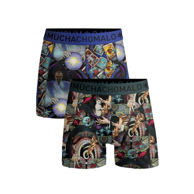 Muchachomalo Jongens 2-pack boxershorts magic