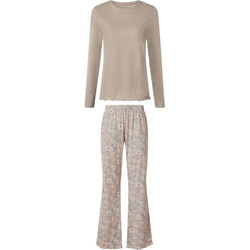 esmara Dames pyjama (Beige, XS (32/34))