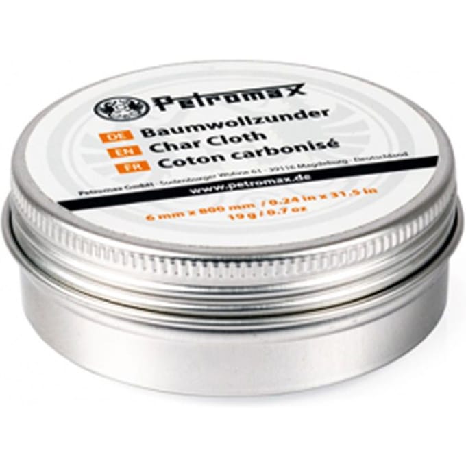 Petromax Char Cloth – Verkoolde Tondel voor Vuurmaken
