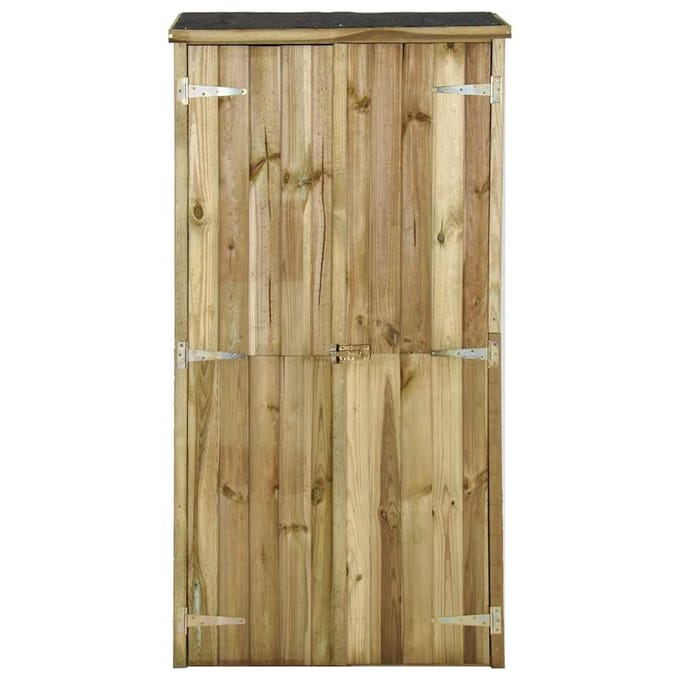 vidaXL - Tuinschuur - 85x48x177 - cm - grenenhout
