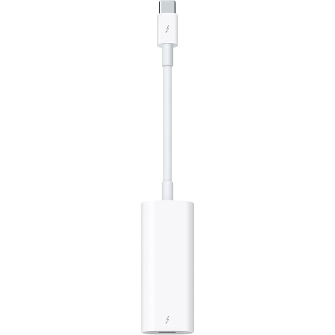 Apple Thunderbolt 3 (USB-C) to Thunderbolt 2 Adapter - Thunderbolt-adapter - USB-C (M) naar Mini DisplayPort (V) - voor iMac; iMac Pro; Mac mini; Mac Pro; MacBook; MacBook Air with Retina display; MacBook Pro