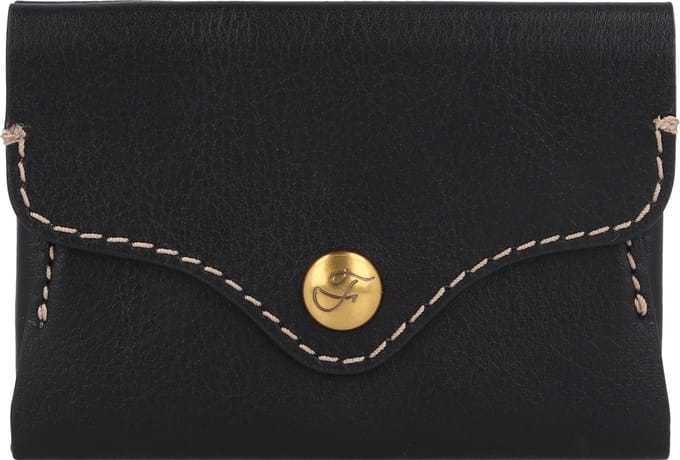 FOSSIL Kaarthoes Heritage Card Case Black Zwart