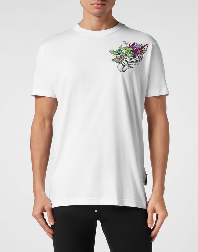T-Shirt Round Neck Ss Tattoo