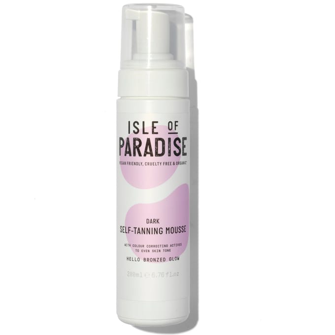 Isle of Paradise Self-Tanning Mousse - Dark 200Ml