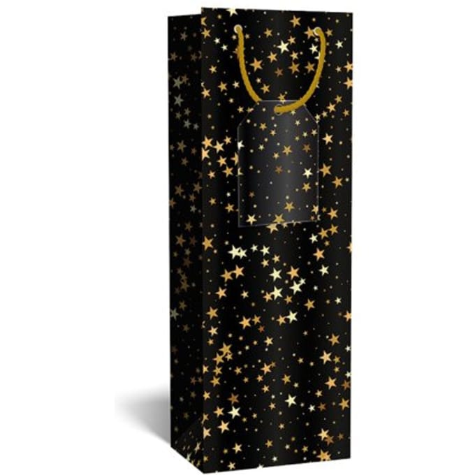 Kerst geschenktas shining x-mas b