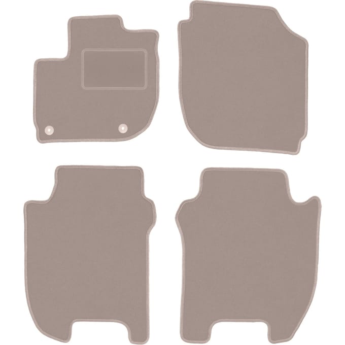 Beige veloursmatten voor: Honda Jazz IV hatchback (2015-)