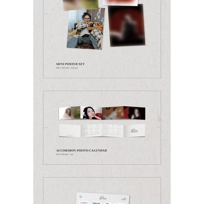 LEE CHAEYEON - 2025 Seizoensgroeten [FOUR GROWTH] white