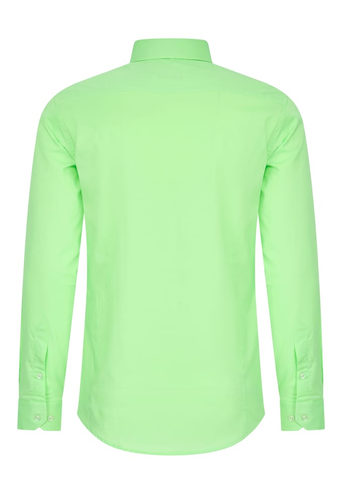 Pastelkleurig overhemd S - 6XL Slim Fit Katoenen stretch