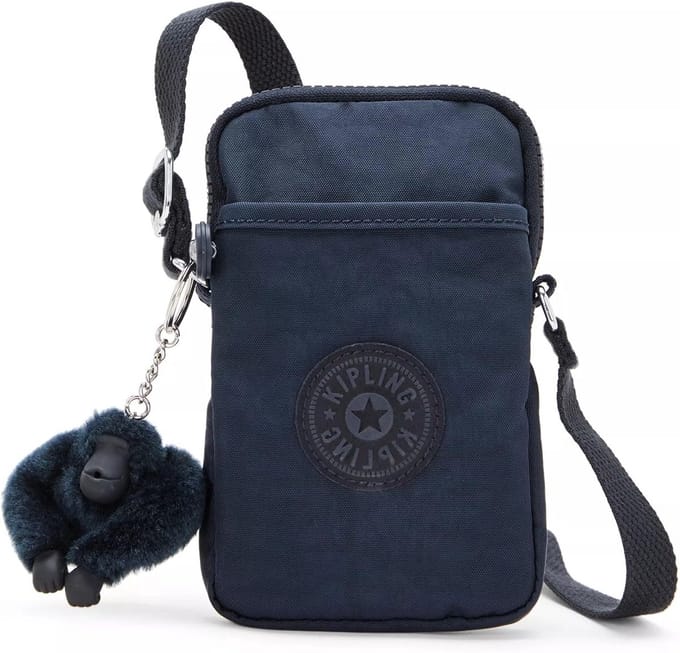 Mini Tas - Telefoon Tas - Onderweg - Verstelbare Band - 17 x 11 cm - Blauw