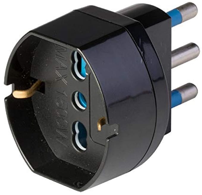 Adapter stekker 16A met P40 aansluiting voor multistandaard gebruik