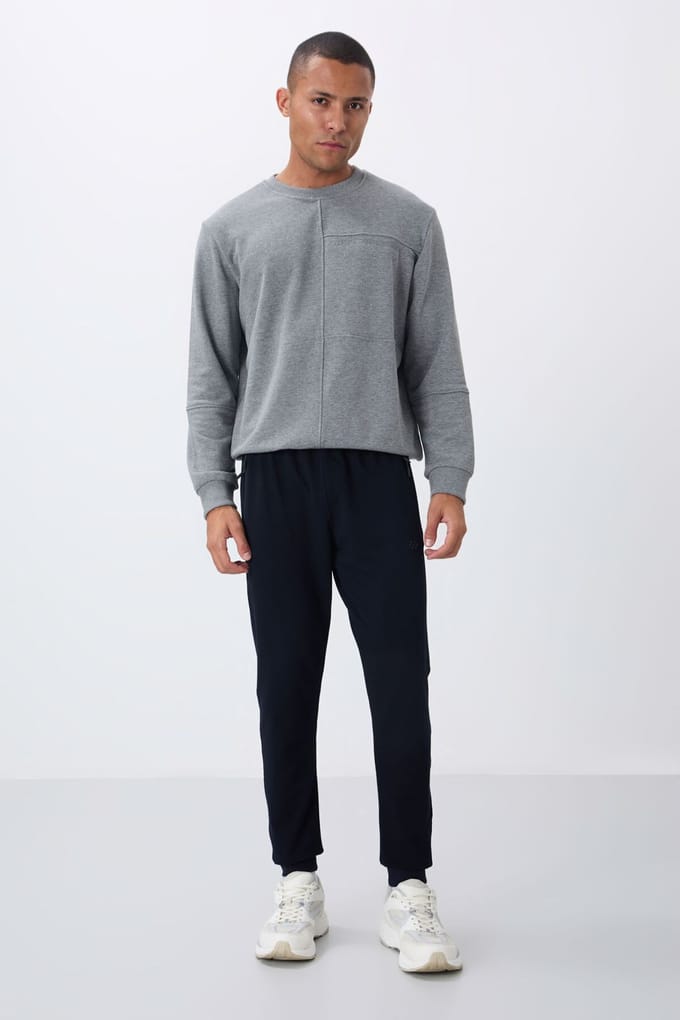 Heren Jogger Sweatpants Met Ritszak
