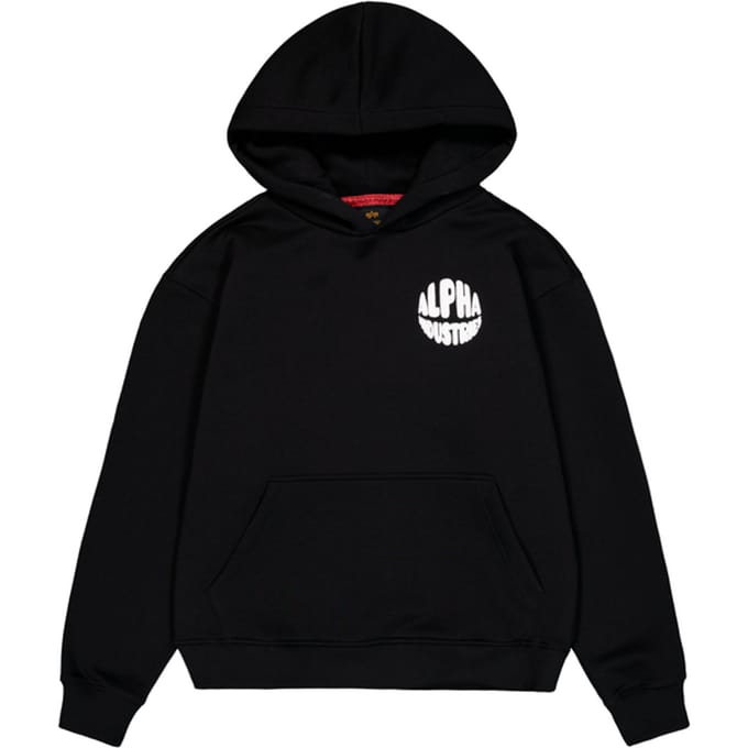 Dames Hoodie Alpha Industries Back Print
