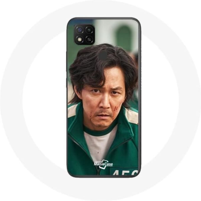 Coque - Xiaomi - Redmi 9C - Souple - Blanc - Squid Game Seong Gi hun