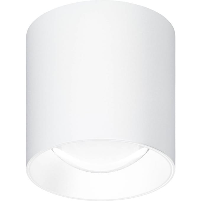 LCD LED buiten plafondlamp 5174, wit, 9 cm, metaal, IP54, CCT