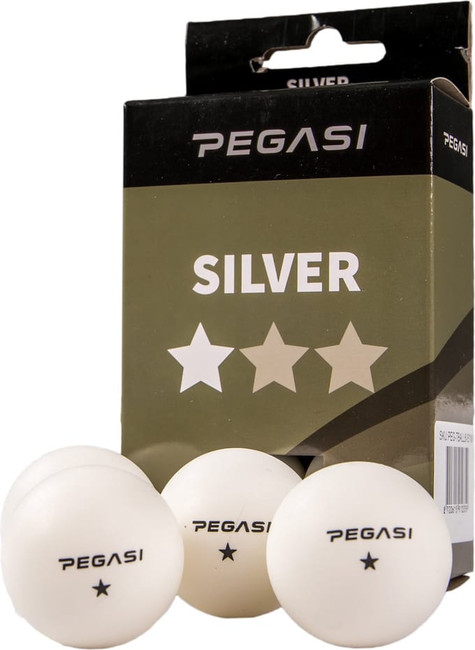 Pegasi Pingpongballen - 1 ster - 6 stuks
