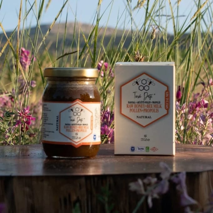 Toros Dagi - Koninginnegelei, Honing, Propolis en Pollen Mengsel - 225 g