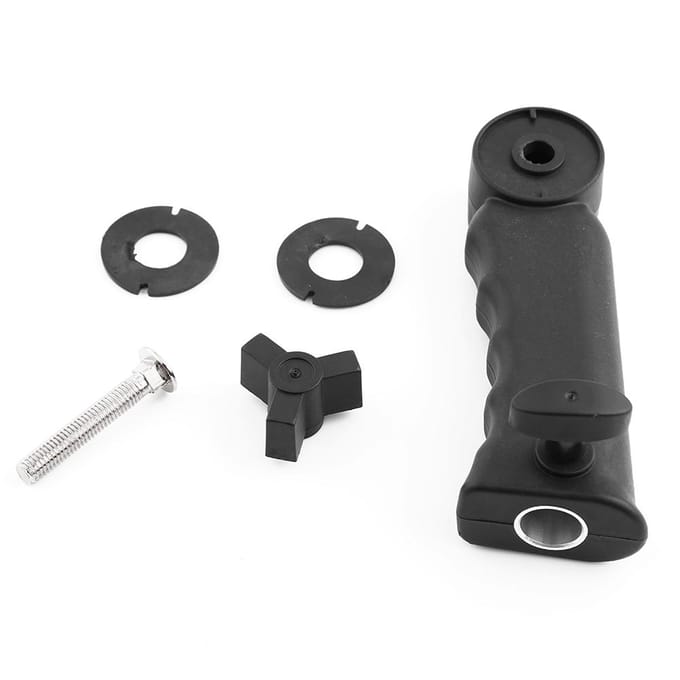 Support de fixation de type S avec poignée pour boîte à lumière Speedlite Flash black