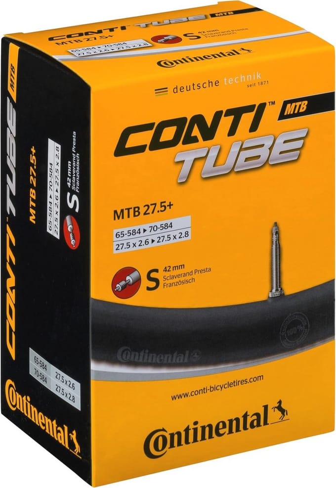 MTB Binnenband 27,5 inch - 42 mm met Ventiel