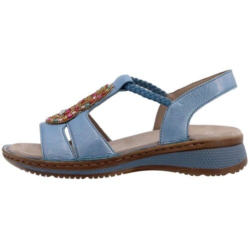 Sandalen met sleehak Ara -