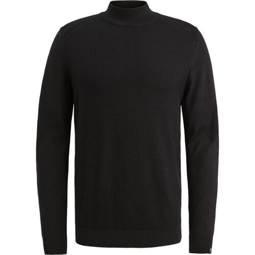 Sweaters Vanguard Trui Knitted Turtle Zwart
