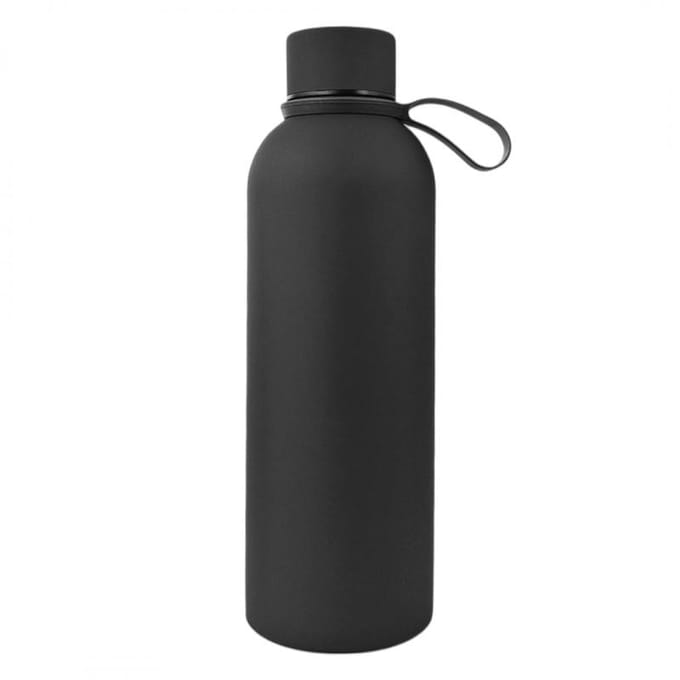 RVS Thermos Fles 500ml - Mat Zwart