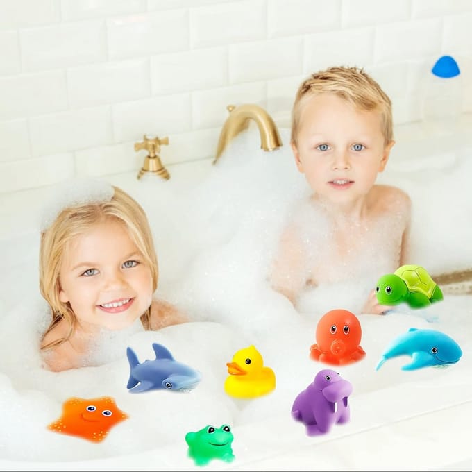 8 Delige Set Badspeelgoed voor Baby's en Kinderen