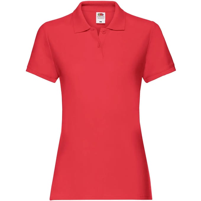 Damespolo Fruit of the Loom Premium