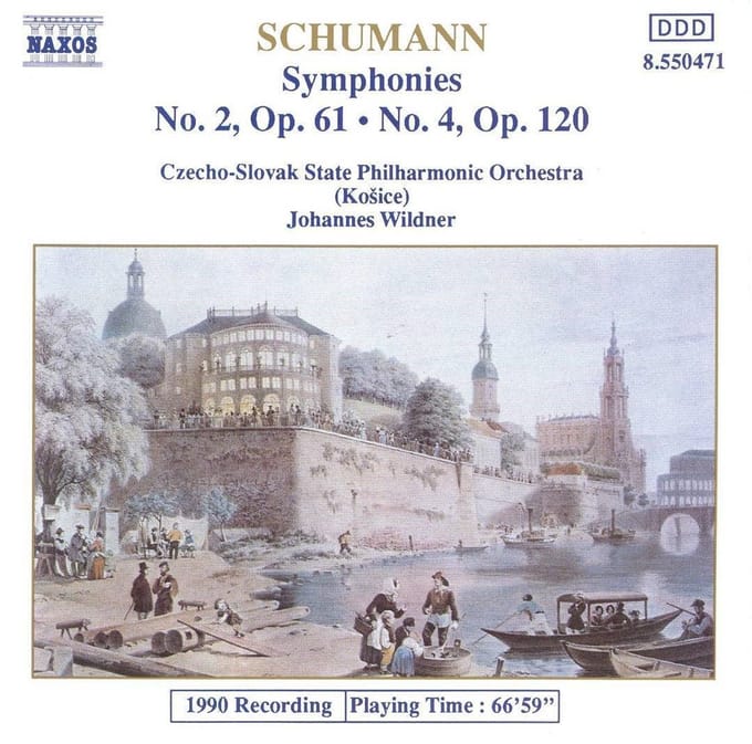 Czecho-Slovak State Philharmonic Orchestra - Schumann: Symphonies No.2 & No.4 (CD)