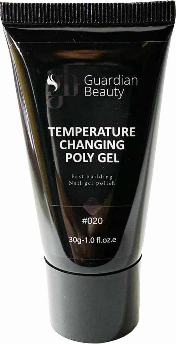 Guardian Beauty Polygel - Temperature Changing Polygel - Zwart - 30g - Polyacryl Gel