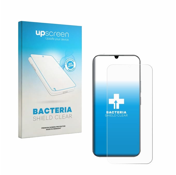 upscreen - Screenprotector voor realme C100 5G - Folie Beschermfolie transparant antibacterieel