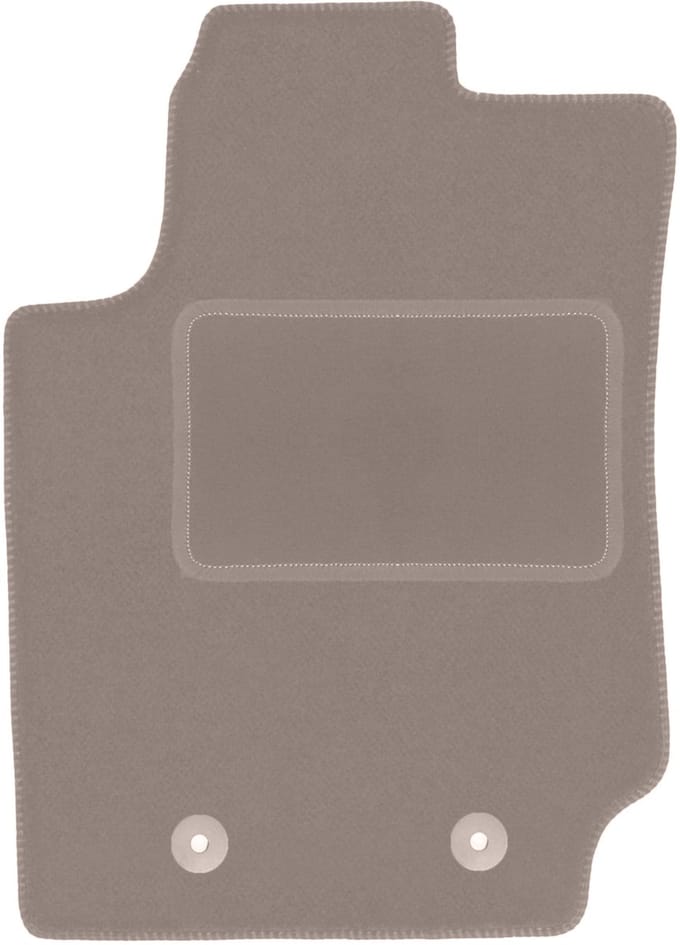Beige bestuurdersmat voor: Ford Ranger Raptor pick-up (2019-)