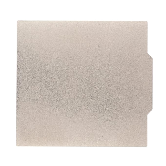 PEO PEI Build Plate Glad Diamant Mat Textuur met Magnetische Basis 255x245 voor CR?6 SE 3D-printer gray