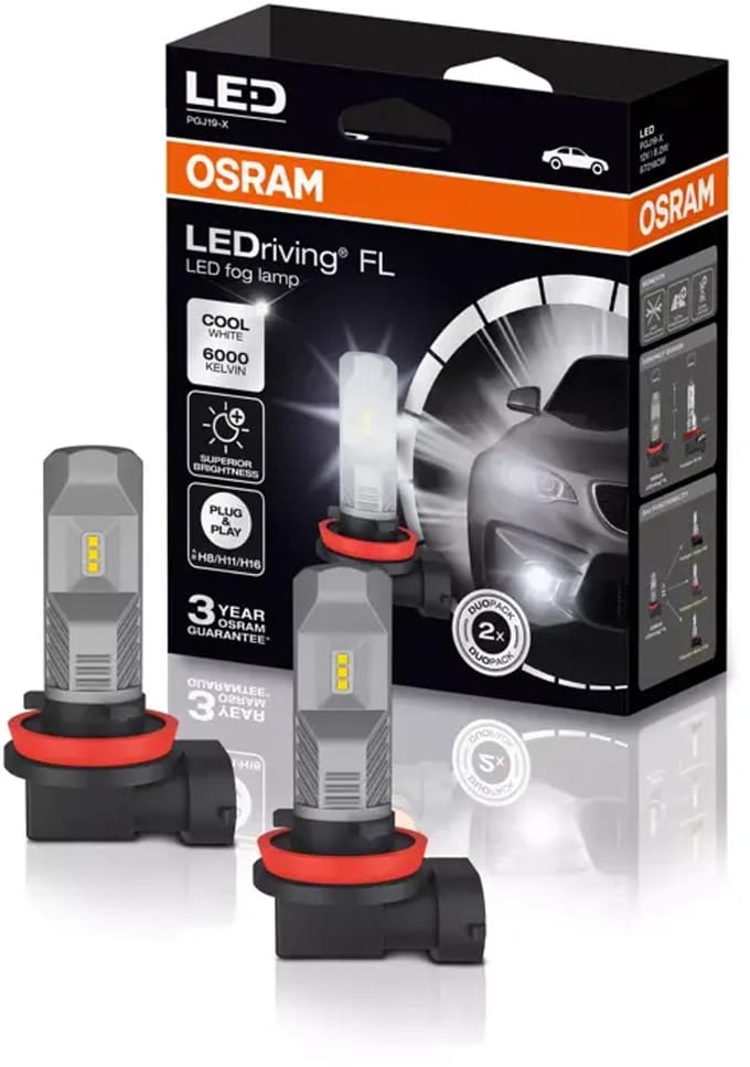 Osram LEDriving - LED Mistlamp - H8/H11/H16 - Veiligheid en Efficiëntie