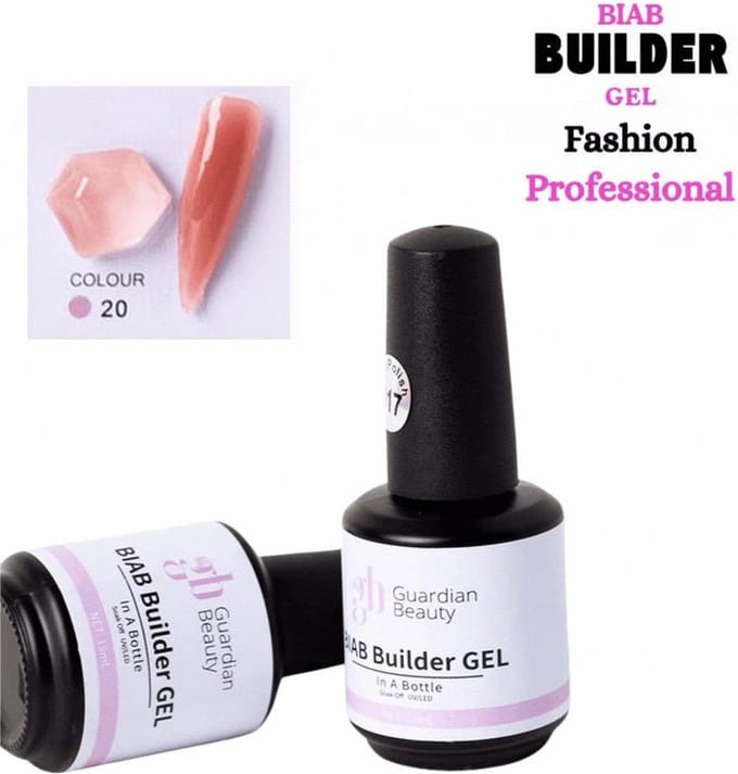 Guardian Beauty BIAB Builder Gel - Aphrodite - #20 - 15ml - Nagel Gellak